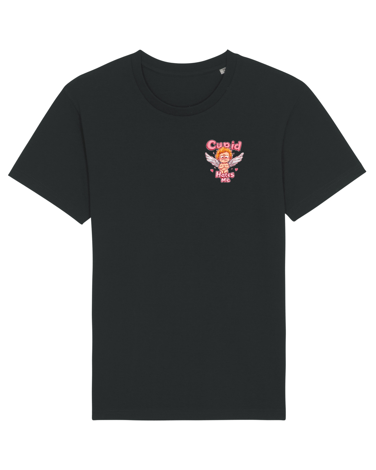 Tricou mânecă scurtă Unisex Rocker Black