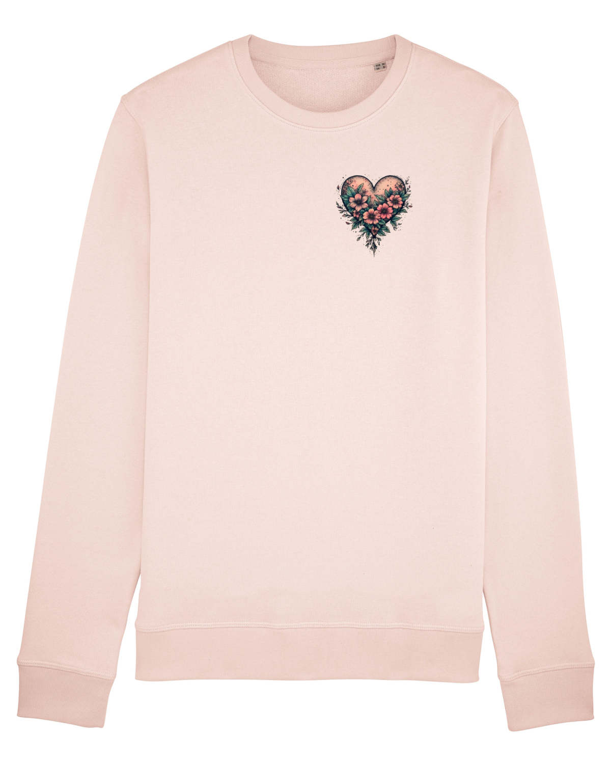 Bluză mânecă lungă Unisex Rise Candy Pink