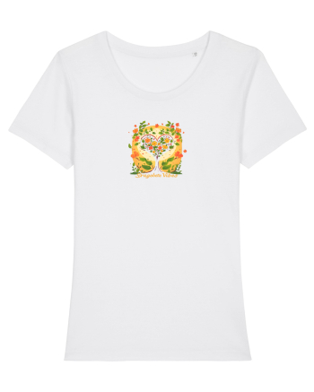 DRAGOBETE VIBES - INIMA - COPAC - FLORI - TRADITIONAL - ROMANESC White