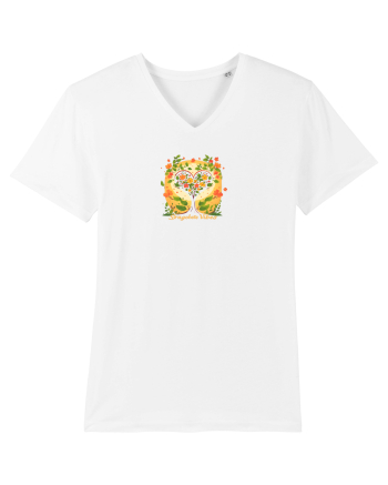 DRAGOBETE VIBES - INIMA - COPAC - FLORI - TRADITIONAL - ROMANESC White