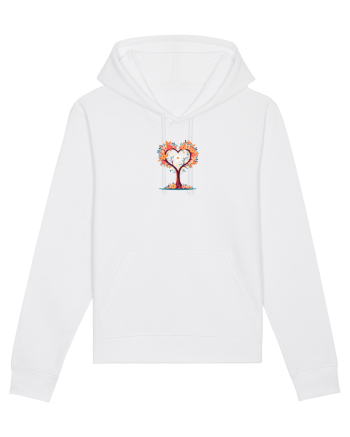 DRAGOBETE  - INIMA - COPAC - FLORI - TRADITIONAL - ROMANESC White