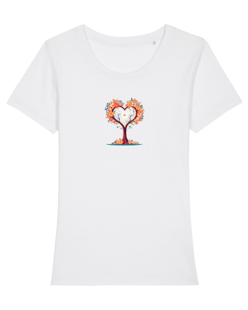 DRAGOBETE  - INIMA - COPAC - FLORI - TRADITIONAL - ROMANESC White