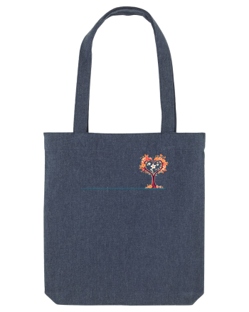 DRAGOBETE  - INIMA - COPAC - FLORI - TRADITIONAL - ROMANESC - lateral Midnight Blue