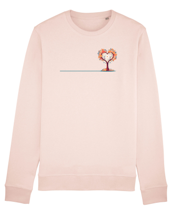 DRAGOBETE  - INIMA - COPAC - FLORI - TRADITIONAL - ROMANESC - lateral Candy Pink