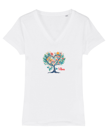 DRAGOBETE  -- VIBES -  INIMA - COPAC - FLORI - TRADITIONAL - ROMANESC  White