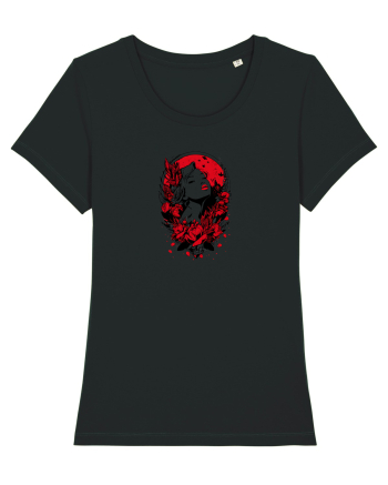 FEMINITATE - FLORI - PASIUNE - ELEGANTA Black