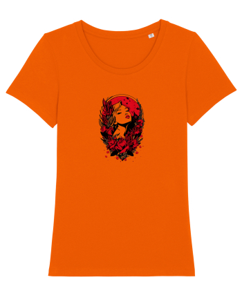 FEMINITATE - FLORI - PASIUNE - ELEGANTA Bright Orange