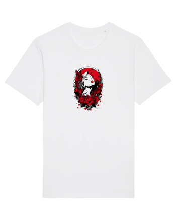 FEMINITATE - FLORI - PASIUNE - ELEGANTA White