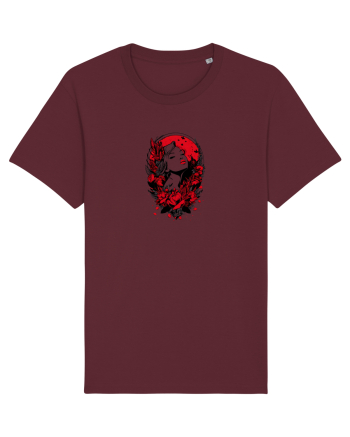 FEMINITATE - FLORI - PASIUNE - ELEGANTA Burgundy