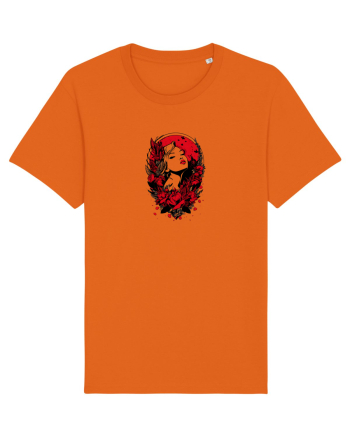 FEMINITATE - FLORI - PASIUNE - ELEGANTA Bright Orange