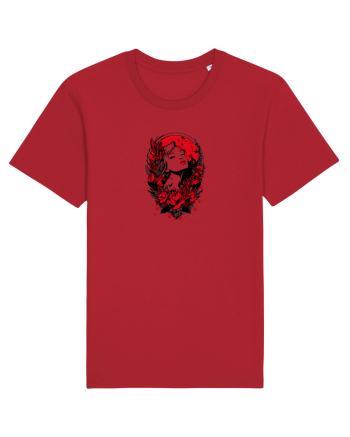 FEMINITATE - FLORI - PASIUNE - ELEGANTA Red