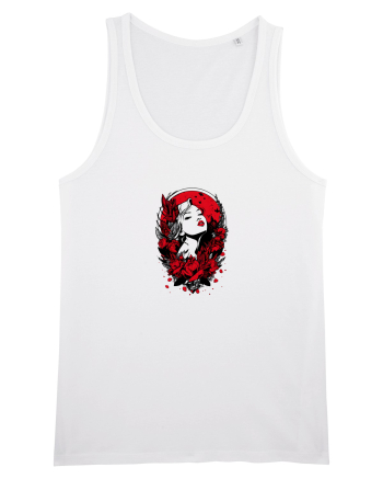 FEMINITATE - FLORI - PASIUNE - ELEGANTA White
