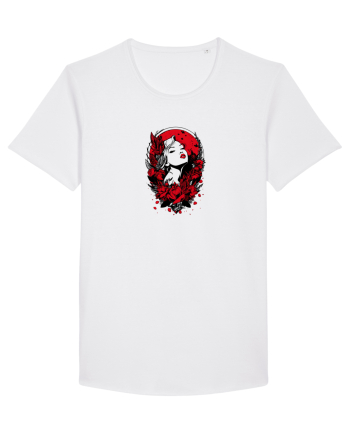 FEMINITATE - FLORI - PASIUNE - ELEGANTA White
