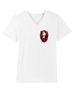 FEMINITATE - FLORI - PASIUNE - ELEGANTA lateral Tricou mânecă scurtă guler V Bărbat Presenter