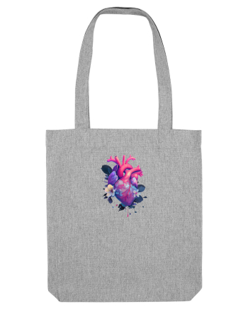  FLORI - INIMA  -  IUBIRE - PRIMAVARA Heather Grey
