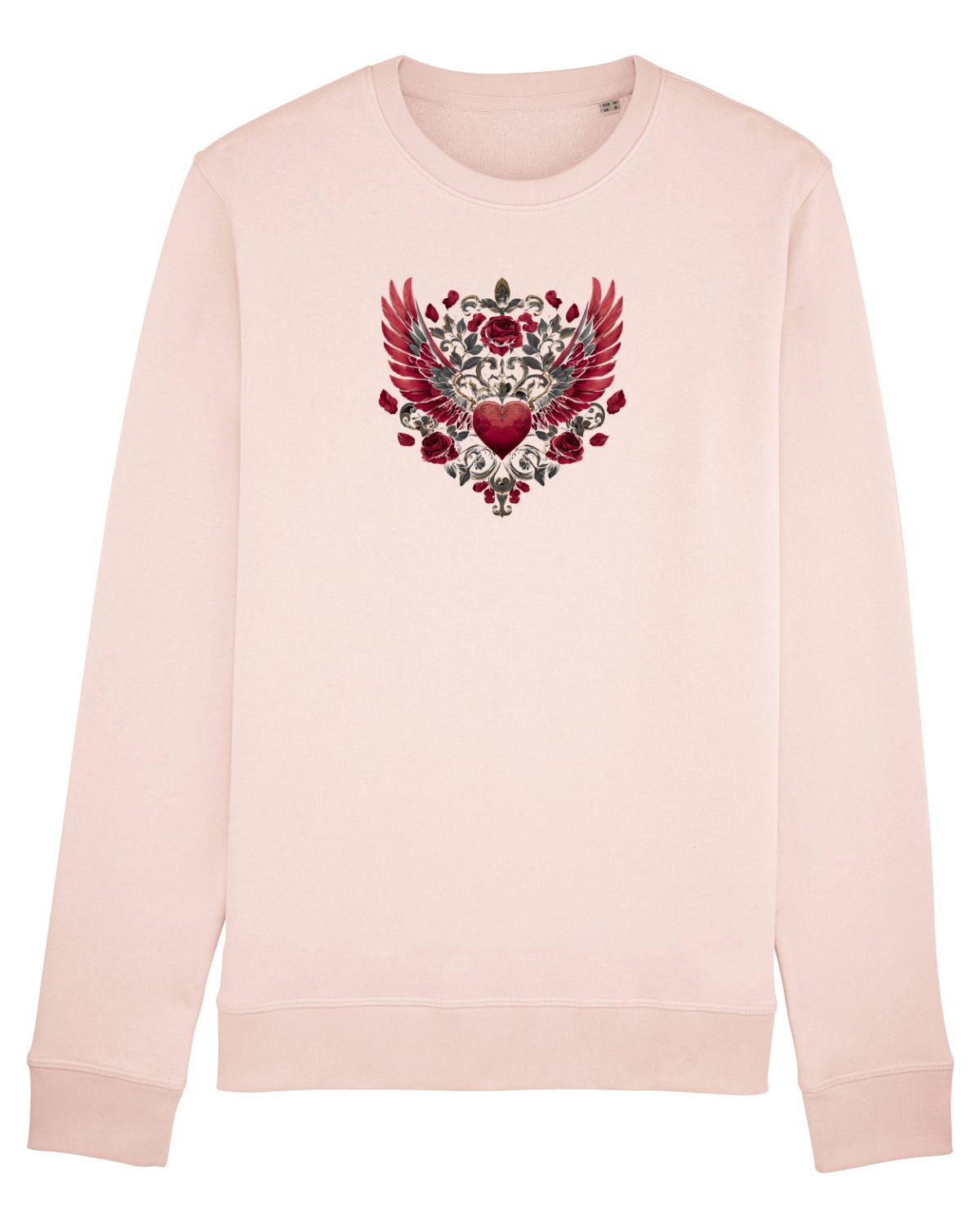 Bluză mânecă lungă Unisex Rise Candy Pink