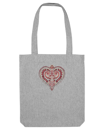  INIMA  -  IUBIRE - TRIBAL - GEOMETRIC - CELTIC Heather Grey