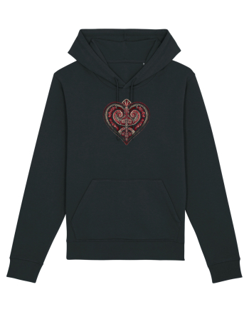  INIMA  -  IUBIRE - TRIBAL - GEOMETRIC - CELTIC Black