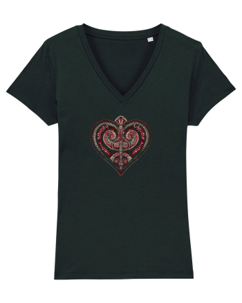  INIMA  -  IUBIRE - TRIBAL - GEOMETRIC - CELTIC Black