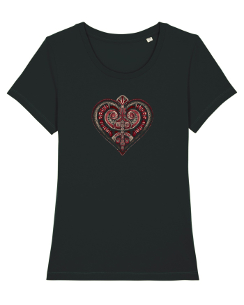  INIMA  -  IUBIRE - TRIBAL - GEOMETRIC - CELTIC Black