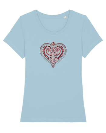  INIMA  -  IUBIRE - TRIBAL - GEOMETRIC - CELTIC Sky Blue