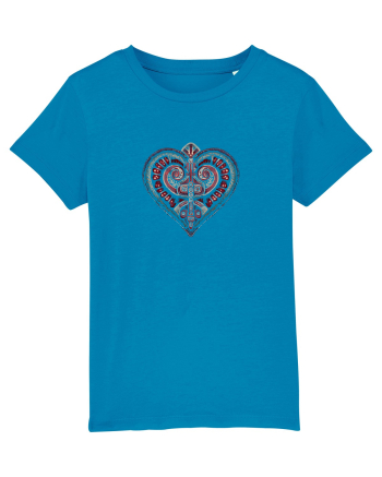  INIMA  -  IUBIRE - TRIBAL - GEOMETRIC - CELTIC Azur
