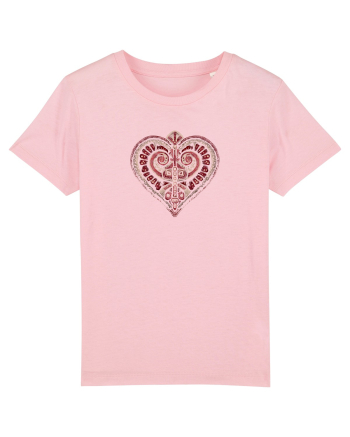  INIMA  -  IUBIRE - TRIBAL - GEOMETRIC - CELTIC Cotton Pink