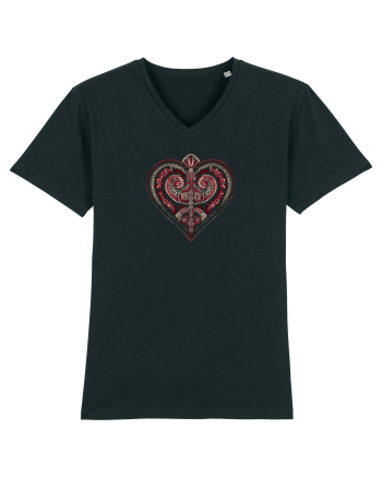  INIMA  -  IUBIRE - TRIBAL - GEOMETRIC - CELTIC Black