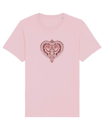  INIMA  -  IUBIRE - TRIBAL - GEOMETRIC - CELTIC Cotton Pink
