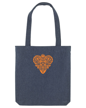  INIMA  -  IUBIRE - TRIBAL - GEOMETRIC - CELTIC 2 Midnight Blue