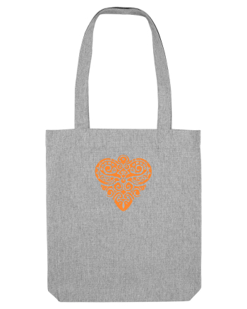  INIMA  -  IUBIRE - TRIBAL - GEOMETRIC - CELTIC 2 Heather Grey