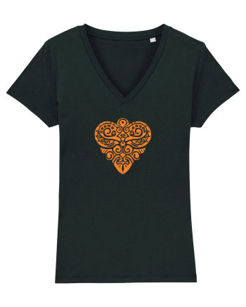  INIMA  -  IUBIRE - TRIBAL - GEOMETRIC - CELTIC 2 Black
