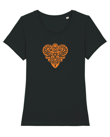  INIMA  -  IUBIRE - TRIBAL - GEOMETRIC - CELTIC 2 Black