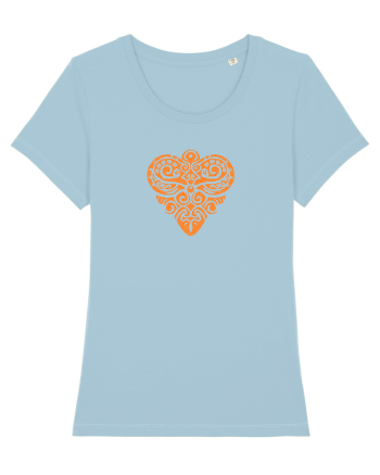  INIMA  -  IUBIRE - TRIBAL - GEOMETRIC - CELTIC 2 Sky Blue