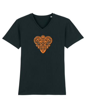  INIMA  -  IUBIRE - TRIBAL - GEOMETRIC - CELTIC 2 Black