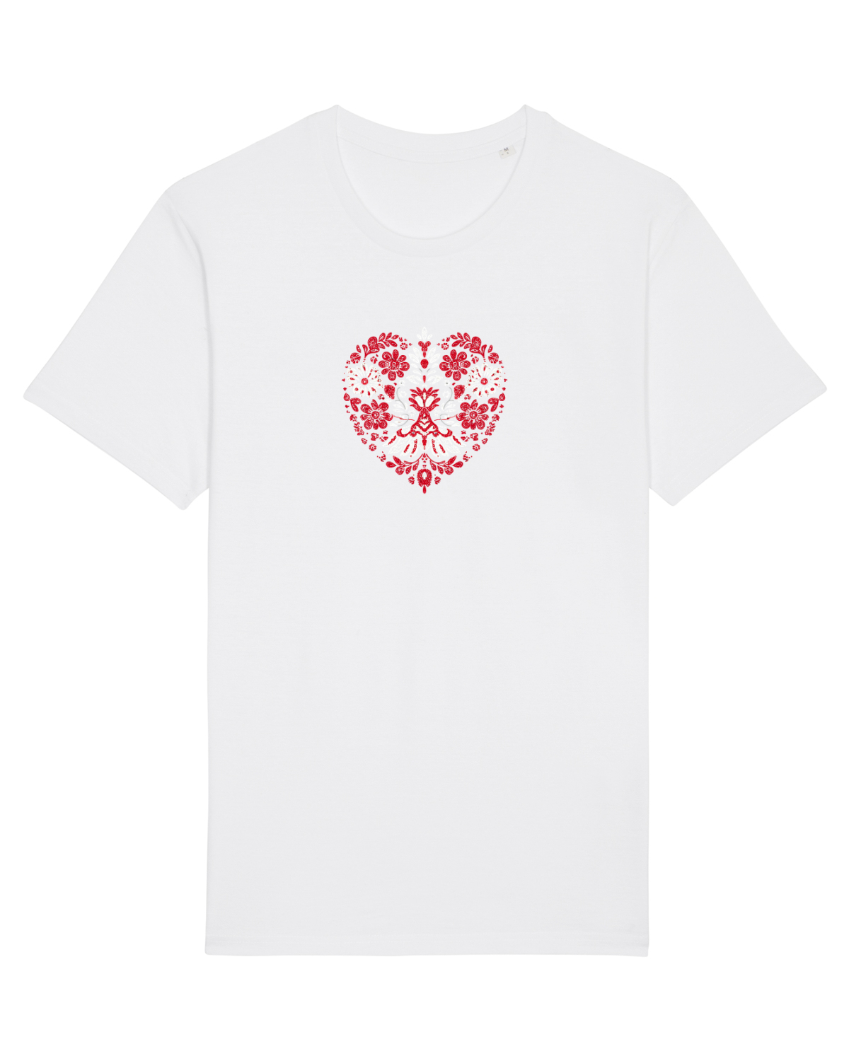 Tricou mânecă scurtă Unisex Rocker White