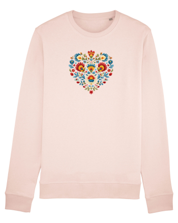  INIMA  -  IUBIRE - CUSATURA - BRODERIE - TRADITIONAL - ROMANESC 2 Candy Pink