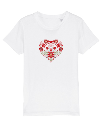  INIMA  -  IUBIRE - CUSATURA - BRODERIE - TRADITIONAL - ROMANESC 3 White