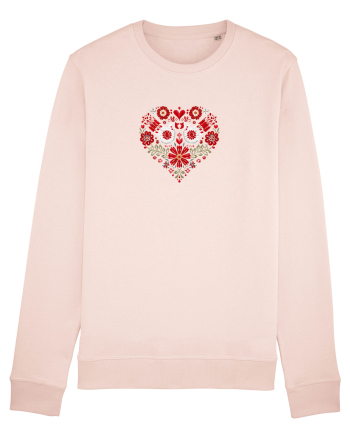  INIMA  -  IUBIRE - CUSATURA - BRODERIE - TRADITIONAL - ROMANESC 3 Candy Pink