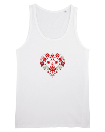  INIMA  -  IUBIRE - CUSATURA - BRODERIE - TRADITIONAL - ROMANESC 3 White