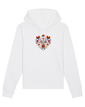  INIMA  -  IUBIRE - CUSATURA - BRODERIE - TRADITIONAL - ROMANESC 4 White
