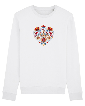  INIMA  -  IUBIRE - CUSATURA - BRODERIE - TRADITIONAL - ROMANESC 4 White