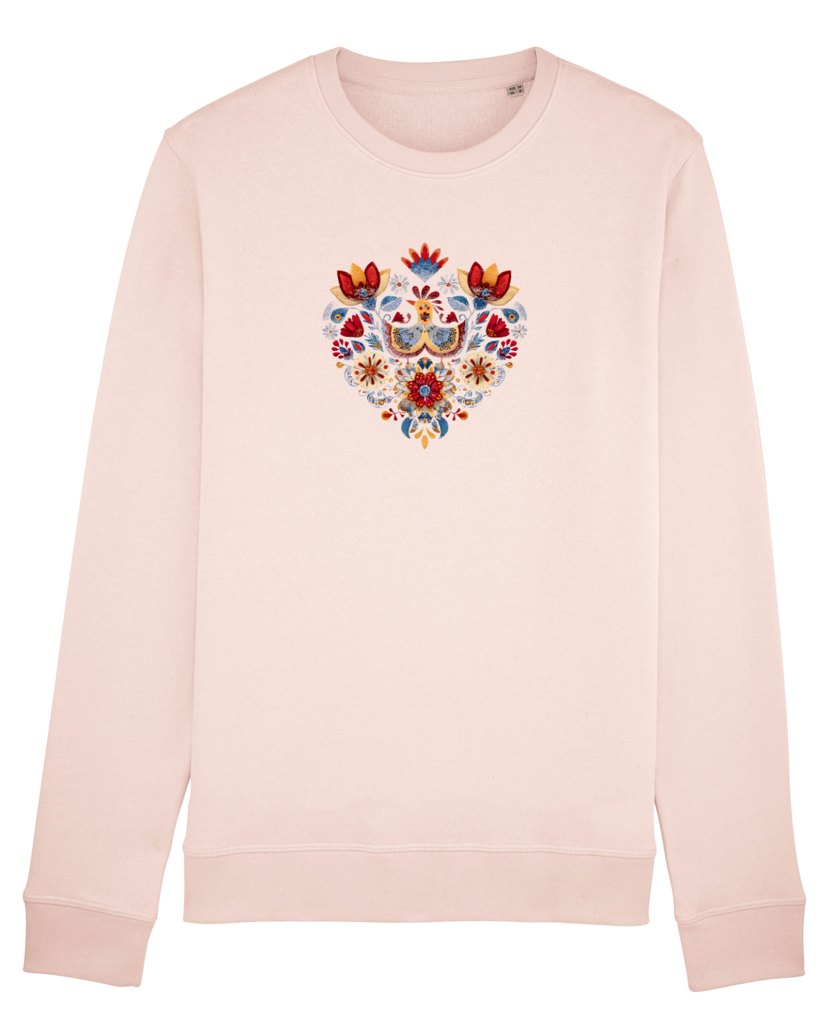 Bluză mânecă lungă Unisex Rise Candy Pink
