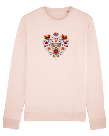  INIMA  -  IUBIRE - CUSATURA - BRODERIE - TRADITIONAL - ROMANESC 4 Candy Pink
