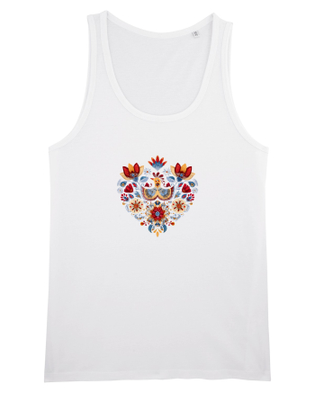  INIMA  -  IUBIRE - CUSATURA - BRODERIE - TRADITIONAL - ROMANESC 4 White