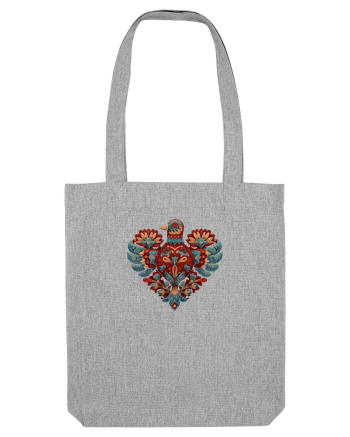  INIMA  -  IUBIRE - CUSATURA - BRODERIE - TRADITIONAL - ROMANESC 5 Heather Grey