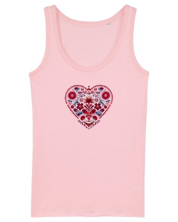  INIMA  -  IUBIRE - MANDALA - FLOARE -  TRADITIONAL - ETNIC 2 Cotton Pink