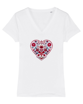  INIMA  -  IUBIRE - MANDALA - FLOARE -  TRADITIONAL - ETNIC 2 White