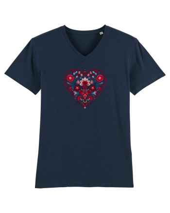  INIMA  -  IUBIRE - MANDALA - FLOARE -  TRADITIONAL - ETNIC 2 French Navy