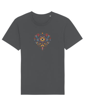  INIMA  -  IUBIRE - MANDALA - FLOARE -  TRADITIONAL - ETNIC 3 Anthracite